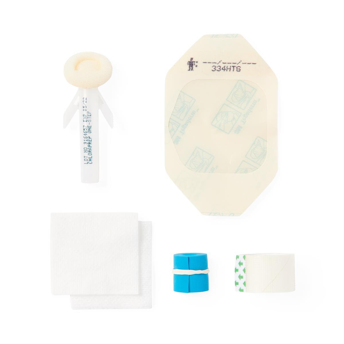 IV START KIT W/DRESSING GAUZE1ML CHLORAPREP Medical Action Industries