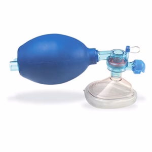 BVM Resuscitator Mercury Medical® Cushioned Face Mask MASK, BVM ADLT (12/CS) Mercury Medical 1055701