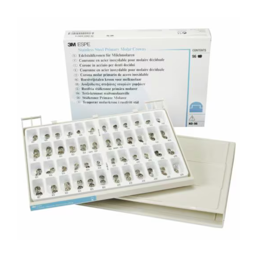 3M ESPE SS Primary Molar Crowns, ND-96, Kit