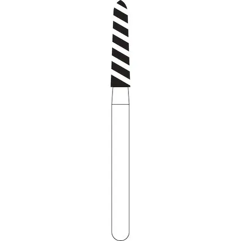 NTI Turbo Diamond Bur Spiral Cut Friction Grip Super Coarse 848T-018 5/Pk