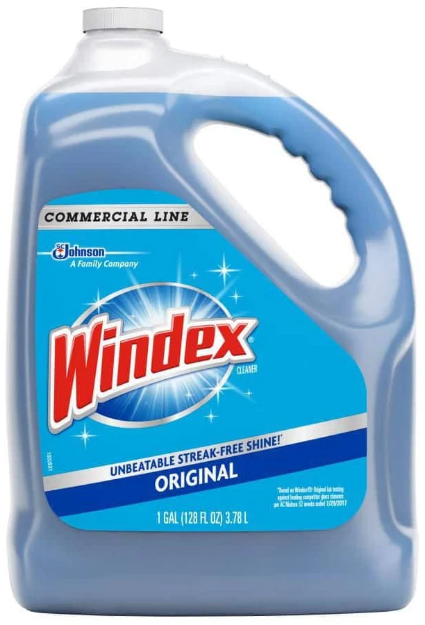 S C JOHNSON 12207 Windex 1 Gallon Pro Refill