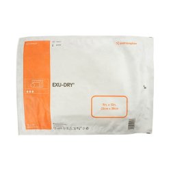 Super Absorbent Dressing EXU-DRY Anti-Shear 9x15 in Rectangle