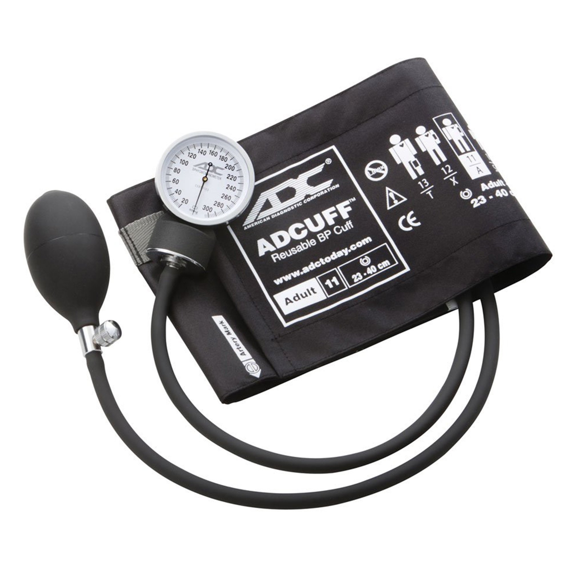 Aneroid Sphygmomanometer Unit Prosphyg™760 Series Adult Cuff Arm Nylon Cuff 23