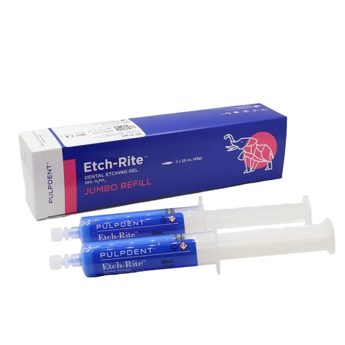 Etch-Rite™ Etching Gel Jumbo Refill - 25mL Syringe 2/Pk