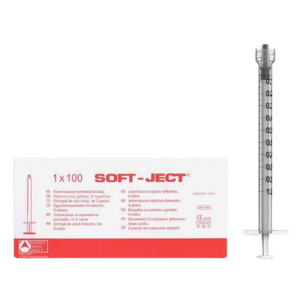 Henke-Ject SYRINGE LL STR LO DEAD SPACE 1ML 100/B TSK Lab