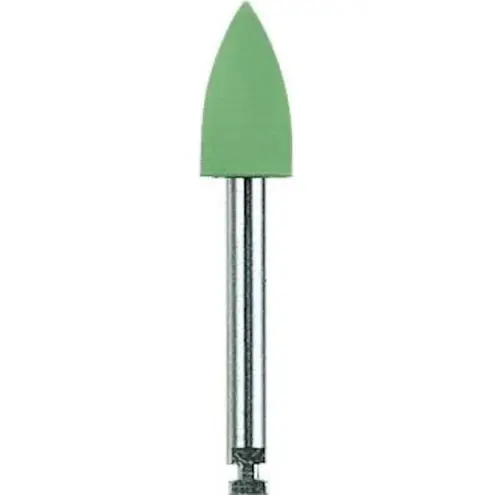 NTI® CeraGlaze® Pre-Polisher RA Flame Coarse Green 3/Pk Size P332-3