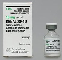 Kenalog®-10 Triamcinolone Acetonide 10 mg / mL Injection 5 mL