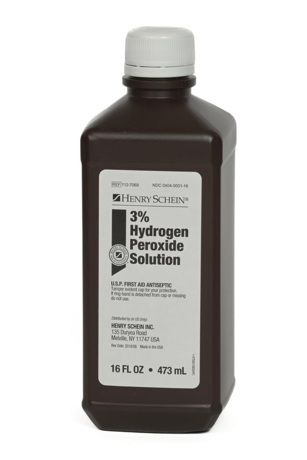 Hydrogen Peroxide 3% Solution 16oz/Each, 12 EA/CA