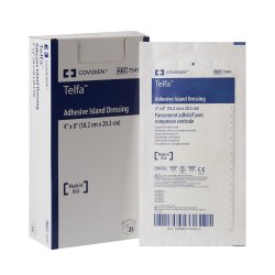 Island Dressing Telfa™ 4x8 in Rectangle Sterile