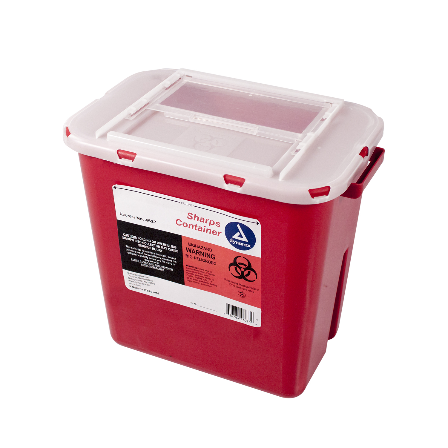 Sharps Containers 2gal Dynarex Corporation 4627