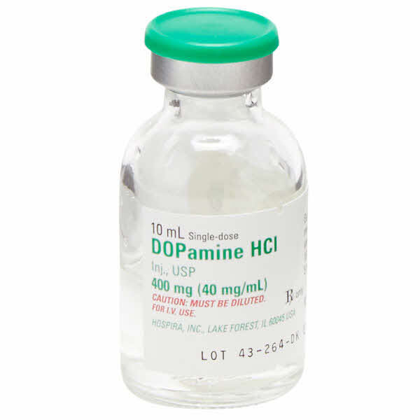 Dopamine 40mg/mL, 10mL Vial NDC 51662-1490-1 Single Dose Vial