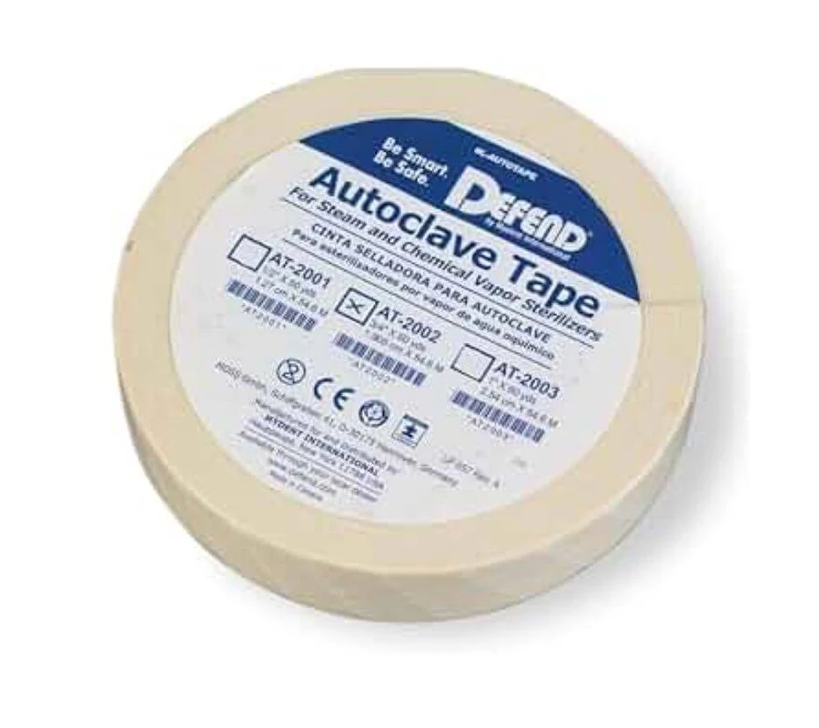 Defend® Autoclave Sterilization Indicator Tape 3/4" x 60 yd Roll
