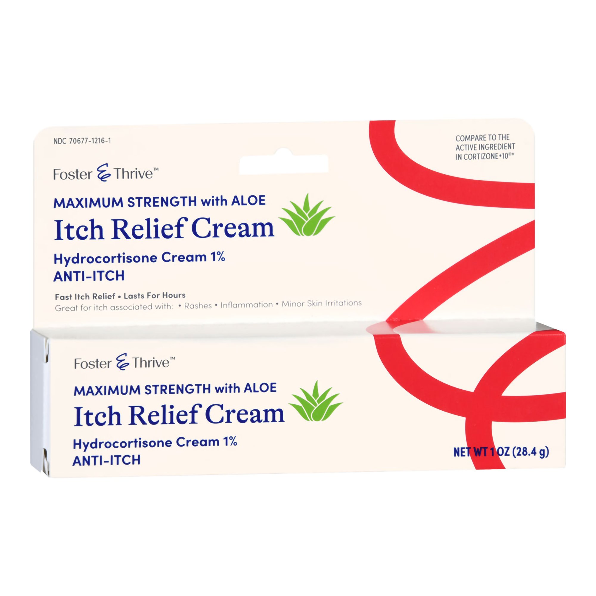 Itch Relief Foster & Thrive™ 1% Strength Cream 1 oz. Tube 1245000
