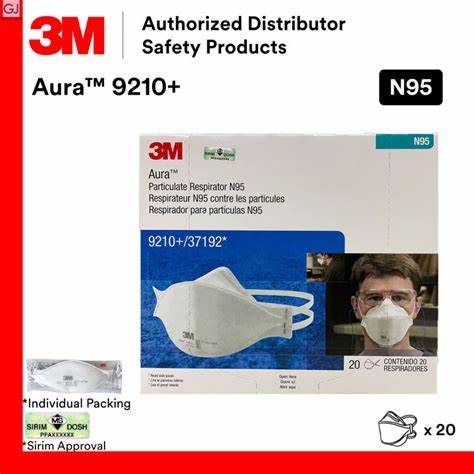 MASK, RESPIRATOR-DISP N95-INDUST ONESZ (20/BX 12BX/CS)