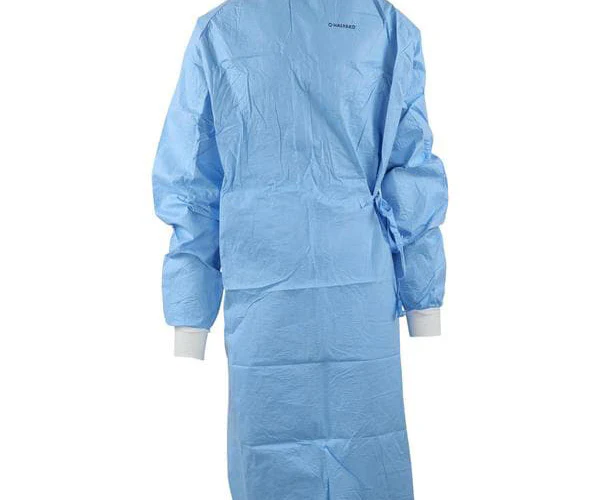 Aero Blu Surgical Gown AAMI Level 3 Poly Sz X Large Ster Full Back Hook & Loop Each, 30 EA/CA 41734