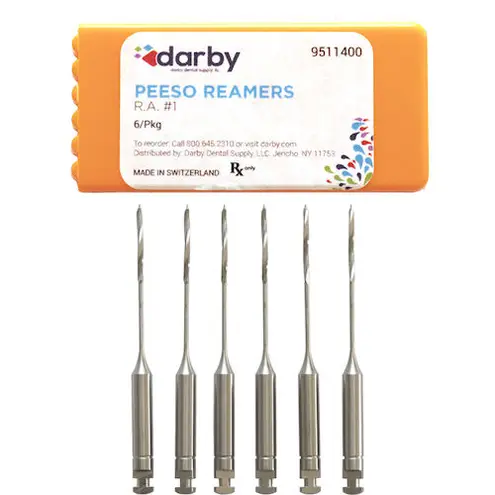 Peeso Reamer 32 mm Size 1 Right Angle 6/Pk