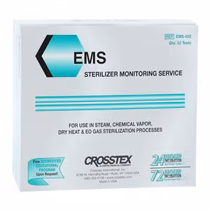 MONITORING Biologic STERILIZER 52 TESTS/BX Crosstex International
