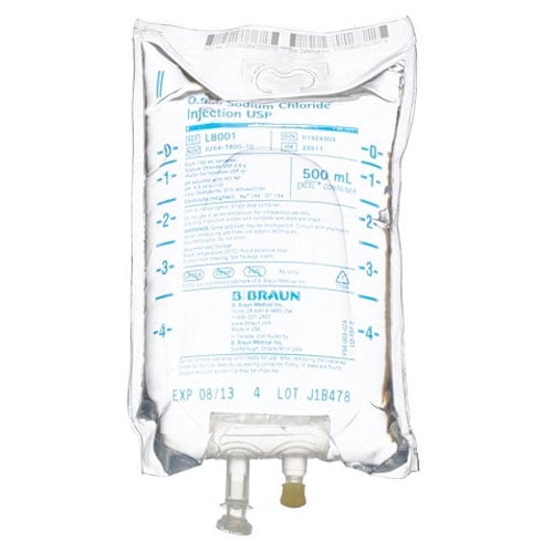 Sodium Chloride Injections 0.9% 500ml 24 B Braun Medical Inc
