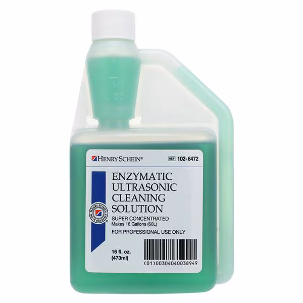 Enzymatic Ultrasonic Cleaning Soln Detergent 16OZ HENRY SCHEIN INC