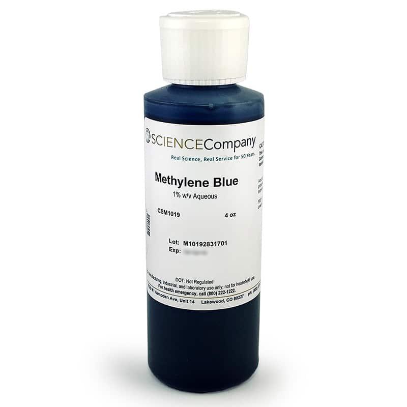 Methylene Blue Stain 1% 4oz Each EDM3, LLC