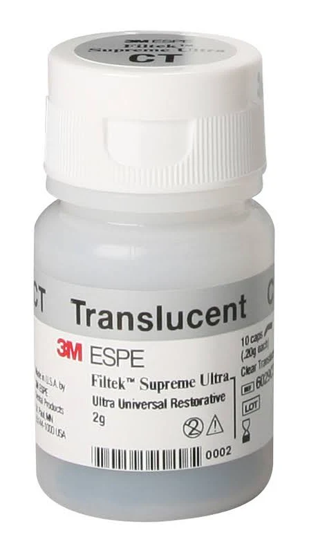 Filtek™ Supreme Ultra Universal Restorative Capsules CT Translucent 10/Pk