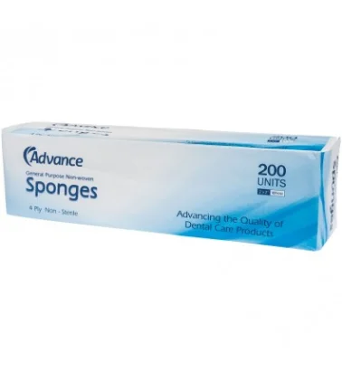 Advance Basic Non-Woven Gauze 2" x 2" 4-Ply 5000/Pk