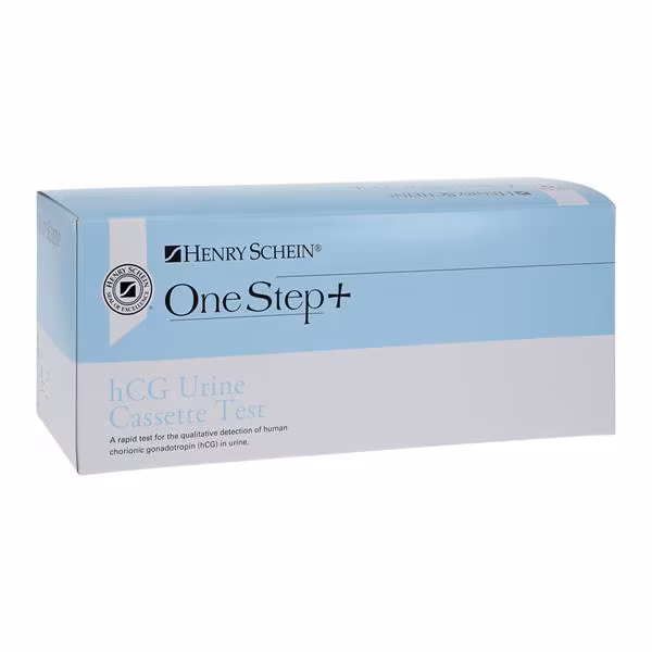 Henry Schein OneStep+ hCG Urine Cassette Test 100