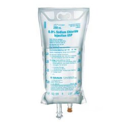 Sodium Chloride, Preservative Free 0.9% IV Solution 250 mL, 24 EA/CA