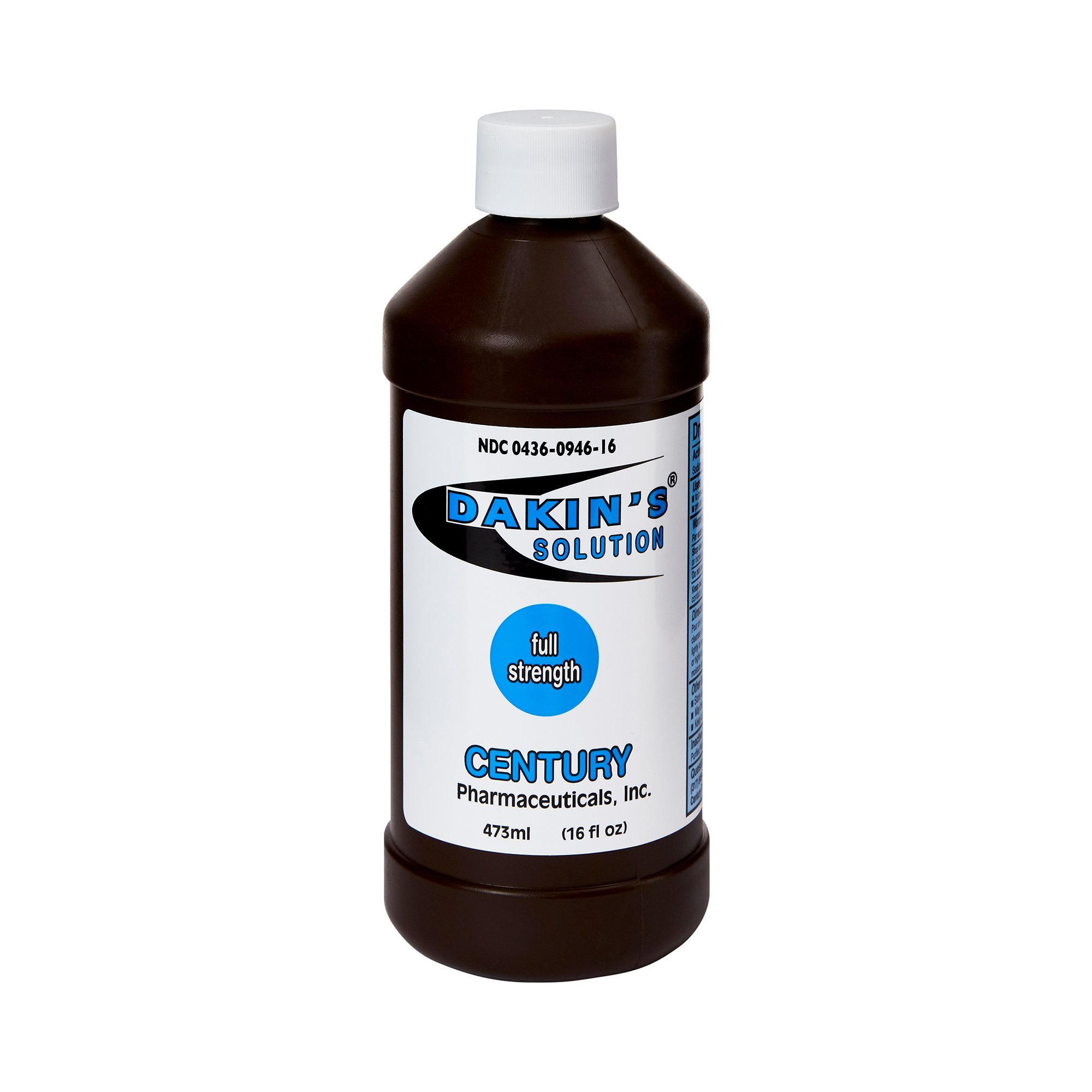Wound Cleanser Dakin's® Solution Full Strength 16 oz. Twist Cap Bottle NonSterile Antimicrobial47974