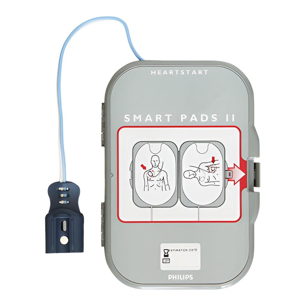Smart Pads II AED Pad Adult New 12-2/5" Gray/White Each Philips Medical Systems