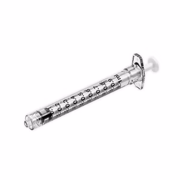 Syringe Only - Luer Lok 1cc 100 Ct BD