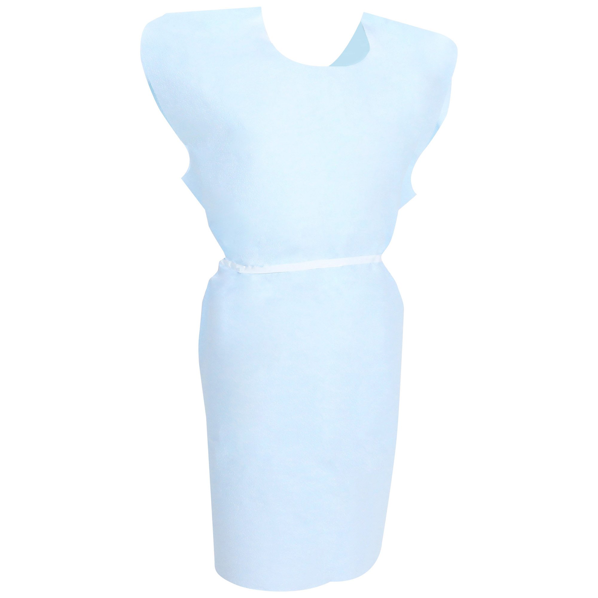 EXAM GOWN T/P/T ECONOMY BLUE 30X42 (50/CS) Mckesson Medical and Surgical Inc 18-10847