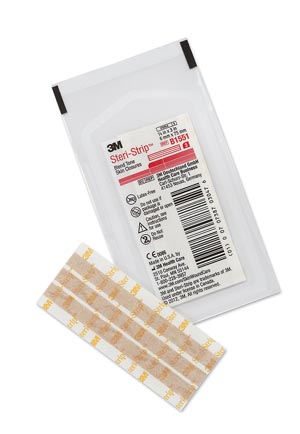 Steri-Strip Skin Closure Strip 1/4x3" Blend Tone Adherent Sterile 50/Box, 4 BX/CA