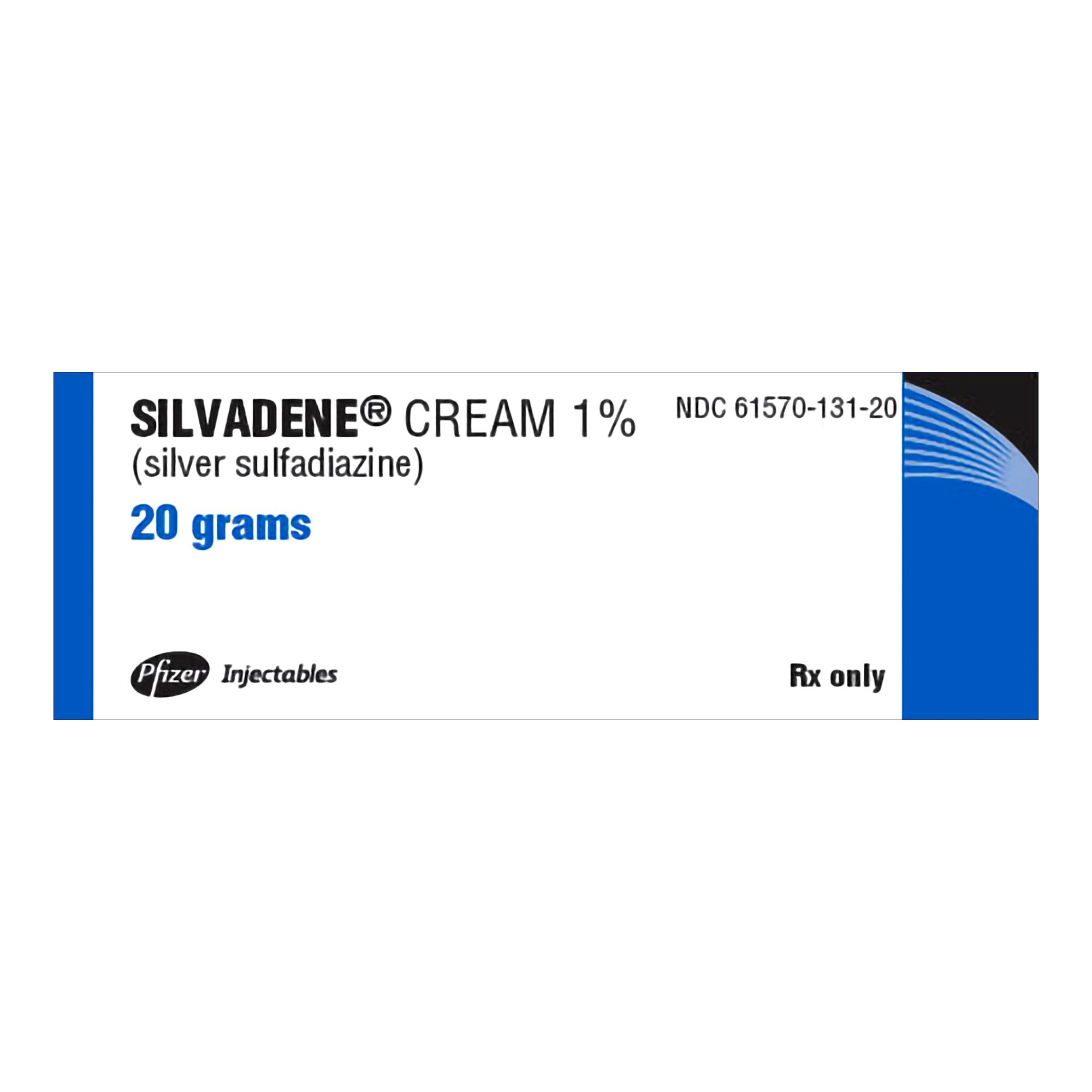 Silvadene® Silver Sulfadiazine 1% Topical Cream 20 Gram
