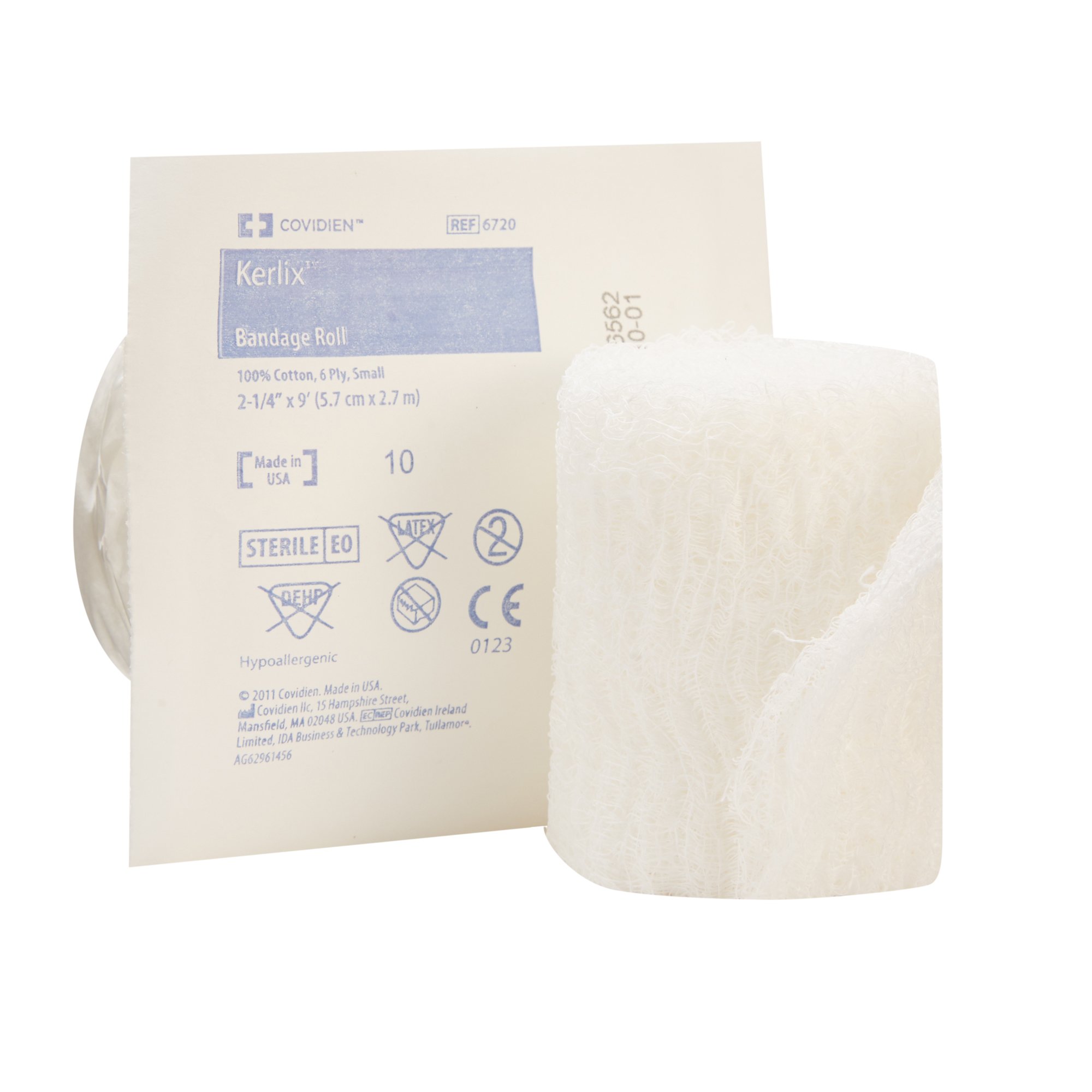 Fluff Bandage Roll Kerlix™ 2-1/4 Inch X 3 Yard 6-Ply Sterile 1 per Pouch BANDAGE, KERLIX RL 2 1/4" S