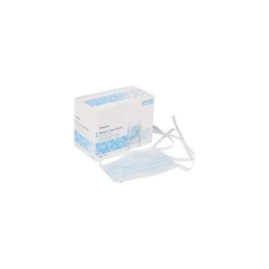 Surgical Mask McKesson ASTM Level 1 Tie Closure One Size Fits Most MASK, SURG TIES ASTM1 (50/BX 6BX/