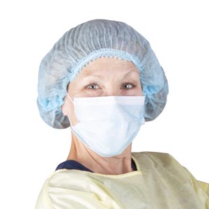 Bouffant Cap 21 100/BG, 10 BG/CS Dukal Corporation