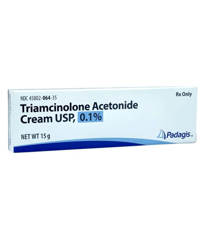 Triamcinolone Acetonide Topical Cream 0.1% Tube 15gm Each Padagis Us Llc