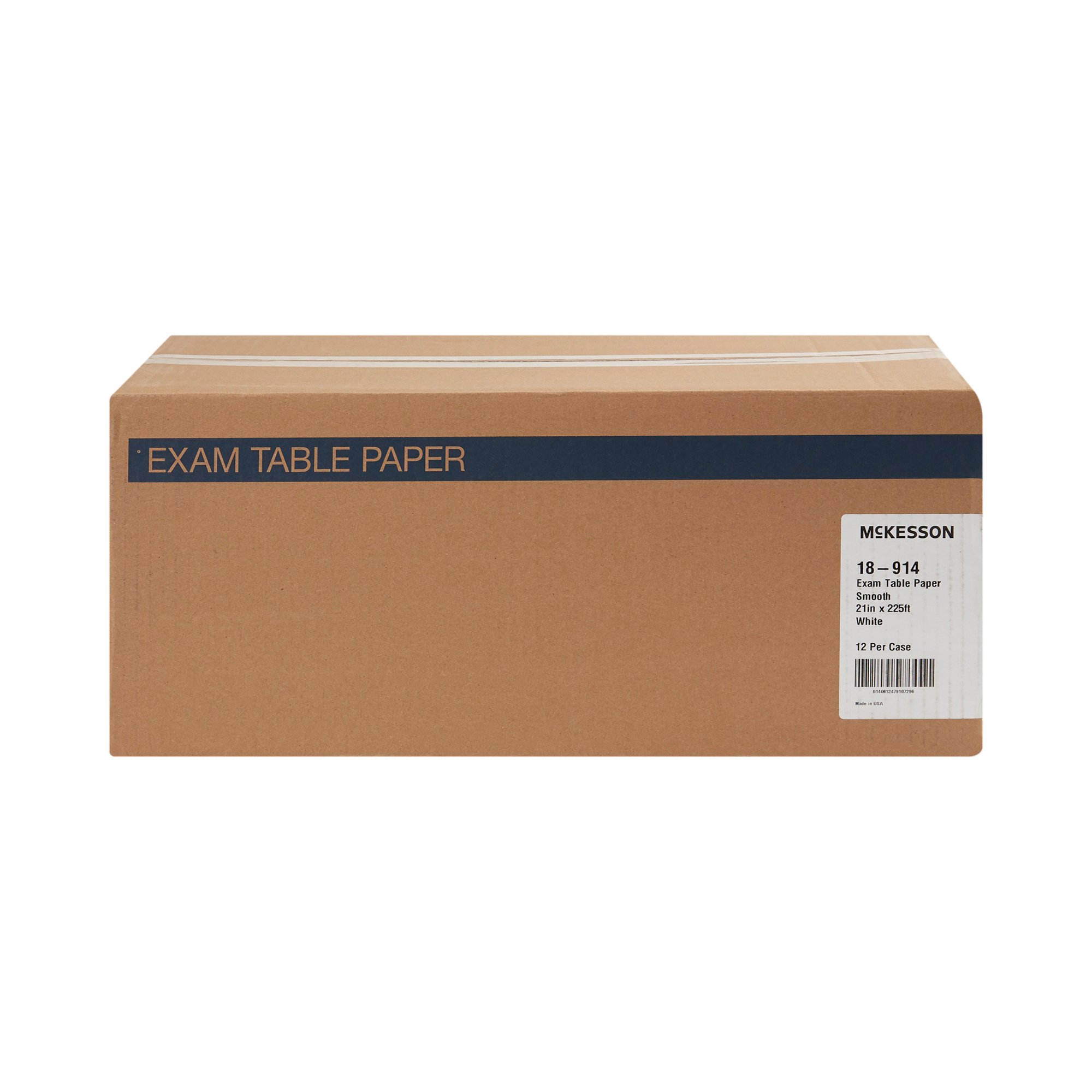 TABLE PAPER SMOOTH ECON WHT 21"X225' (12RL/CS)