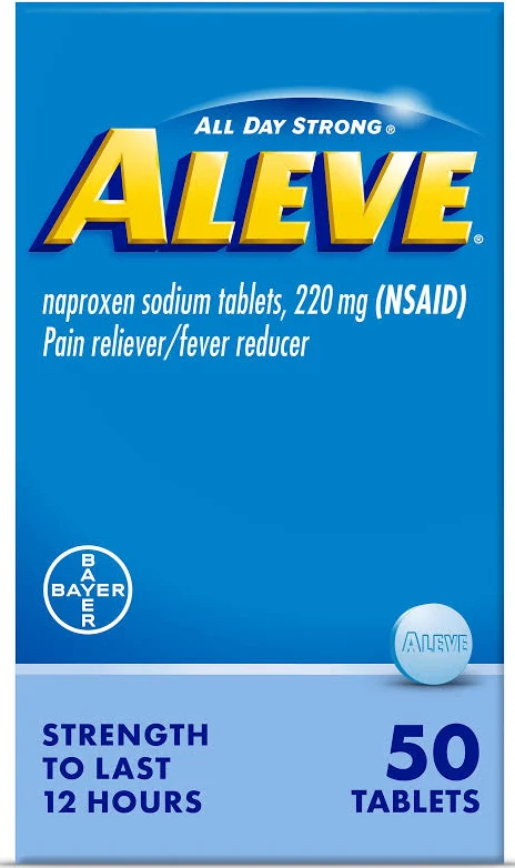 Aleve 220mg Tablets 50/Bt