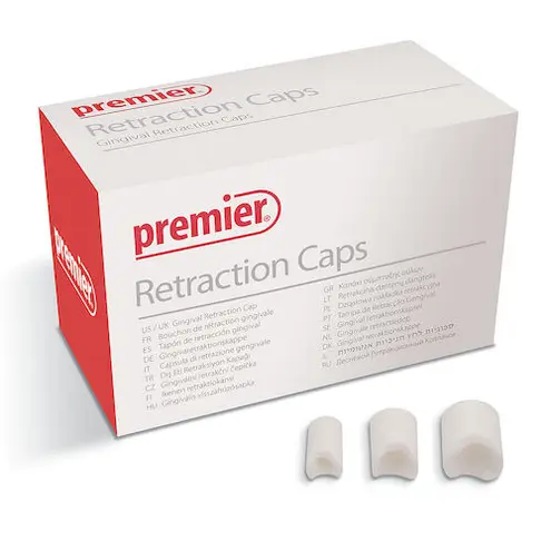 Premier Retraction Caps Cotton Size 3 Medium Refill 120/Pk