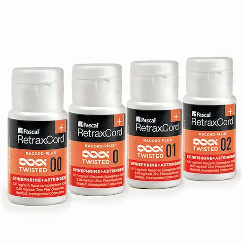 Racord Two Twisted Racemic Epinephrine HCI & Zinc Phenolsulfonate Size 9 Ea