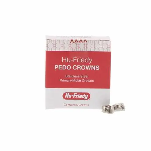 PEDO CROWNS Crowns Size LRD5 1st Primary Lower Right Molar Refill 5/Pk