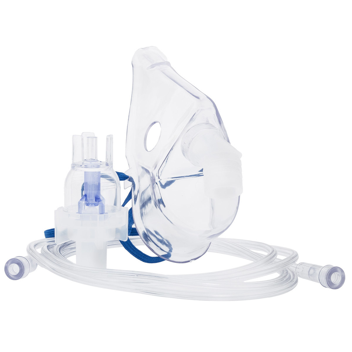 Curaplex® Select Nebulizer, SmallVolume, Hand-held, TPiece, Mouthpiece, Flextube, 7ft Tubing