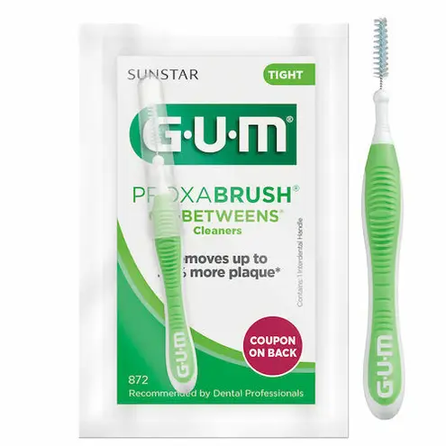 GUM® Proxabrush® Go-Betweens® Interdental Brushes Tight Tapered 36/Pk