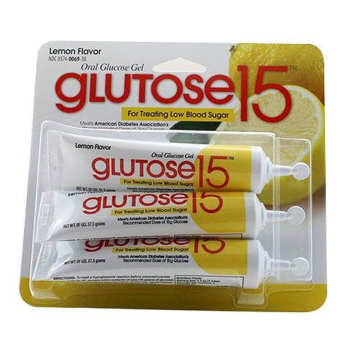 Glutose 15 Lemon Gel Gel 15gm Lemon Tube 3/Package Padagis Us Llc