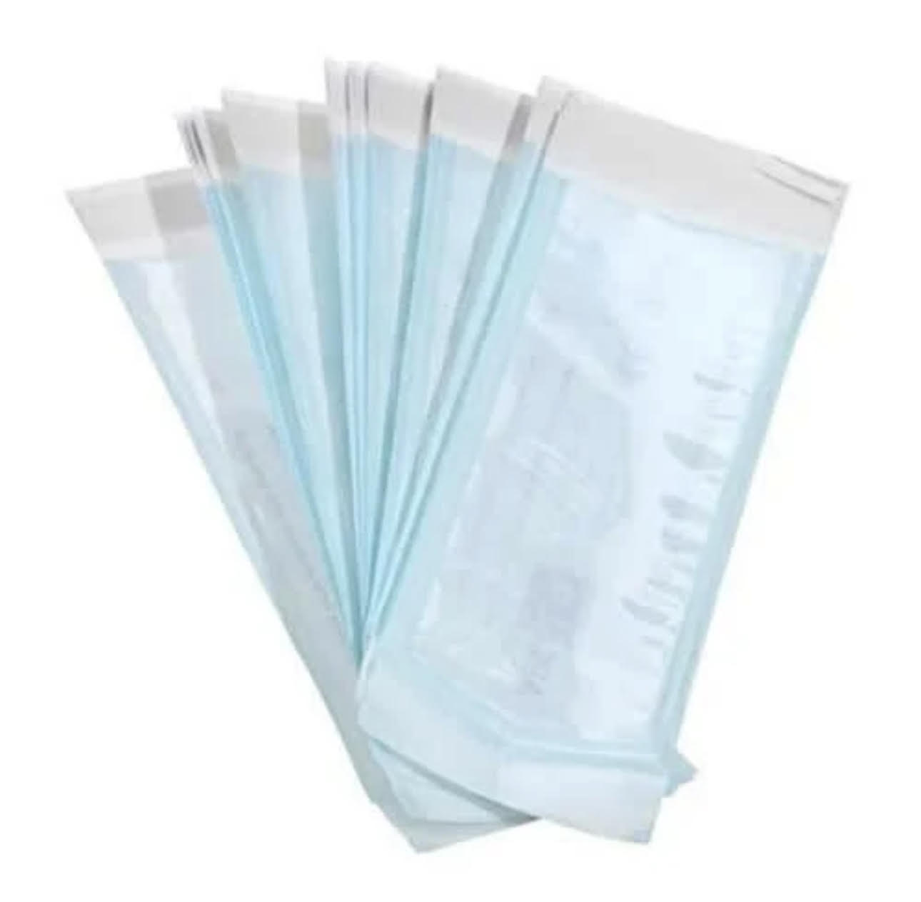 7.5" x 13" Self-Sealing Sterilization Pouch, Paper/Film with Color 100/Bx