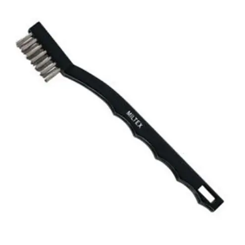 Bur Cleaning Brush Stainless Steel Bristles 3/pk