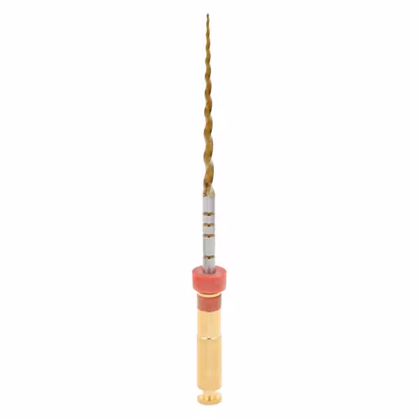 Advance Taper Files 87800 taper files.08 Taper 25mm F2 Red Pkg/6