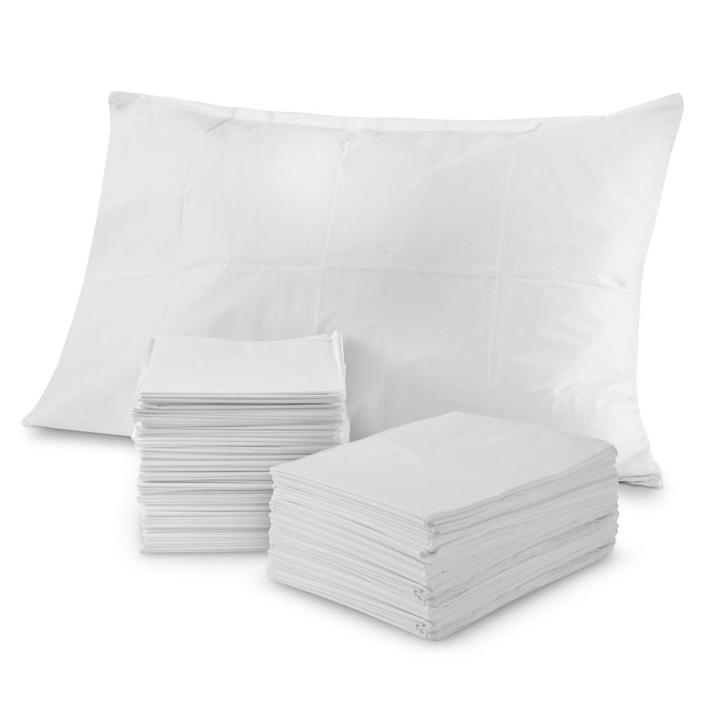 Apex Pillowcase Disposable 21 in x 30 in Tissue / Poly White 100/Case Graham Medical